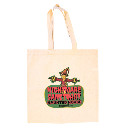 Nightmare Sanctuary Haunted House Tote Bag