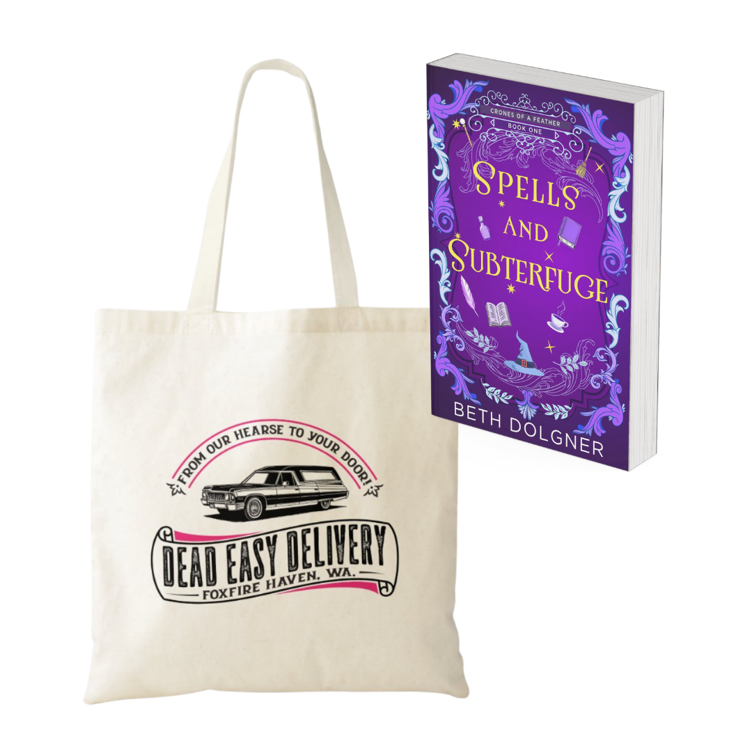 Crones of a Feather Book 1 and Tote Bag
