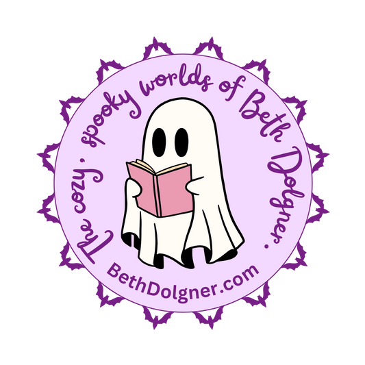 Beth Dolgner Logo Sticker (Circle)