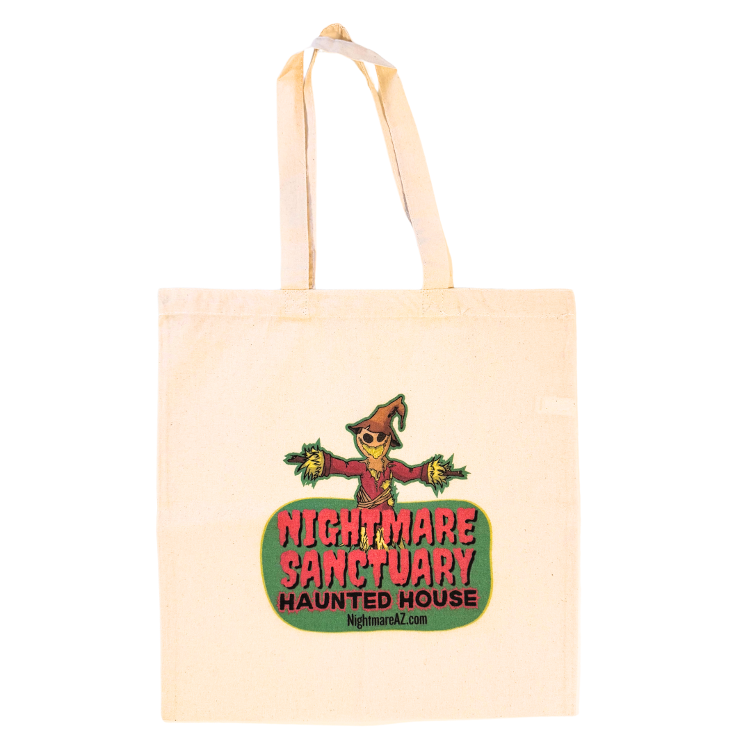 Nightmare Sanctuary Haunted House Tote Bag